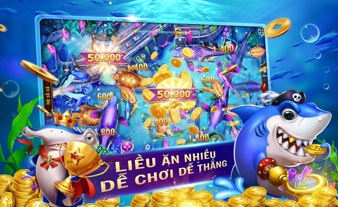 Game bắn cá đổi tiền cực hấp dẫn – Càng chơi càng mê tại Topdoithuong
