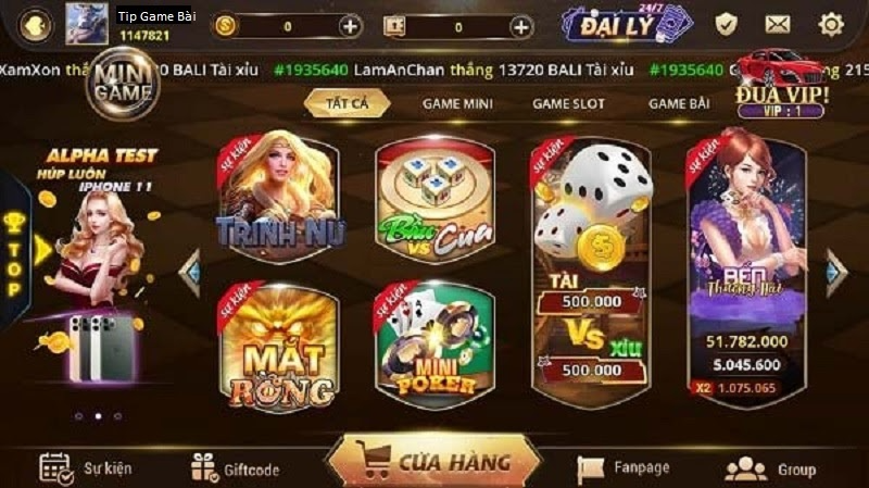 Bali Club - Cổng game nổ hũ siêu to, đẳng cấp Châu Âu