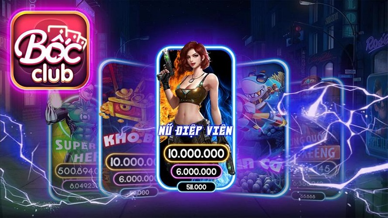 Bốc Club – Sân chơi game đổi thưởng hoành tráng tại châu Á