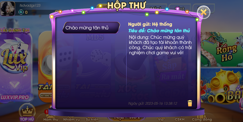 LUXVIP - Ông trùm game giải trí trực tuyến quốc tế