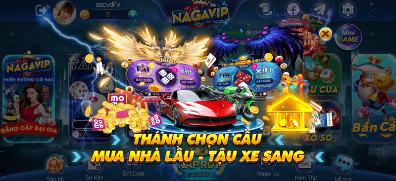 Nagavip - Điểm hẹn giải trí số 1 tại thị trường game online
