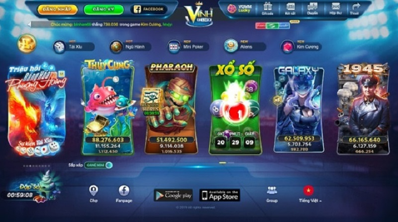 Vinh Club – Chơi game nhỏ, săn hũ cực to