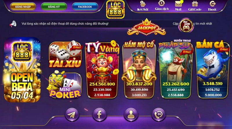 Lộc 69 - Trang chủ đẳng cấp nhất tại khu vực châu Á