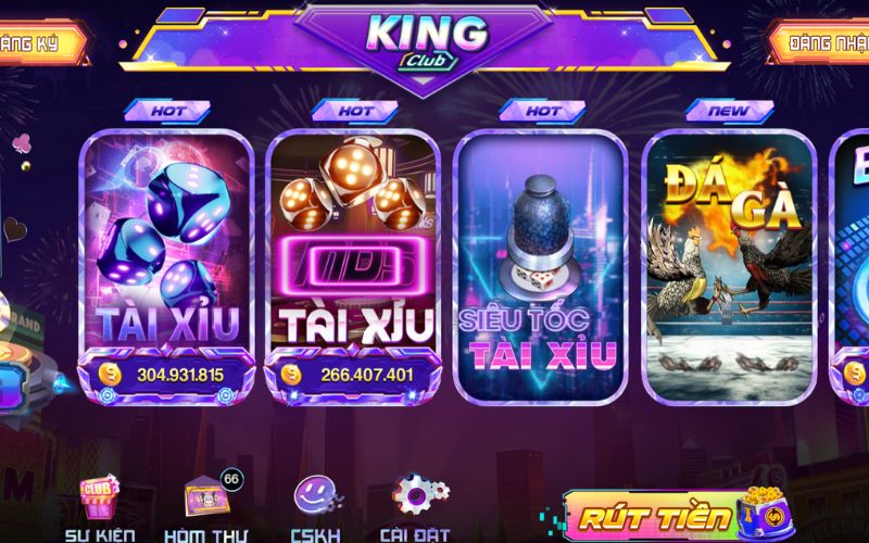 King club game cá cược